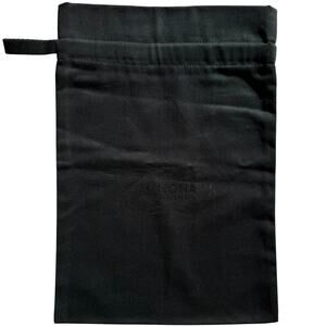 Agnona Italy Dust Bag Black 10x14.25 Shoe Accessory Storage